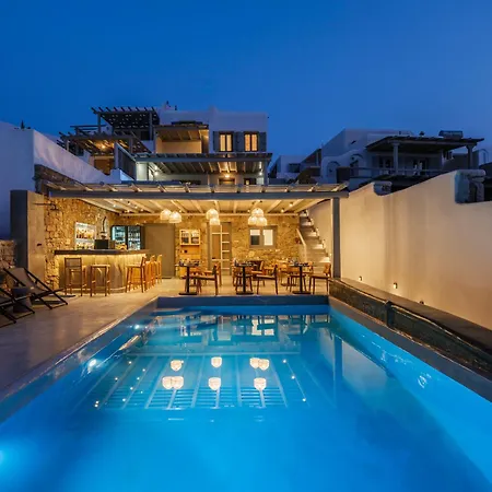 Mykonos & Villa Merchia Beach